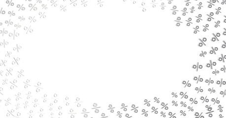 good sale discount in transparent - 3D percent rain illlustration