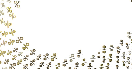 sale digital percent in hand