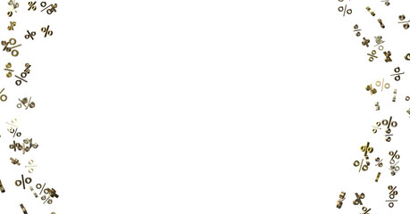 Blurred sale background.