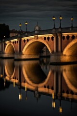 City of Toulouse. Incredibly beautiful and romantic France. Generative AI