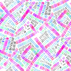 Seamless  pattern with doodle style. Vector illustration.