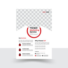 A4 flyer template, modern template, perfect for creative professional business,  and modern design, abstract business flyer and creative design, Business Flyer Corporate Flyer Template Geometric shape