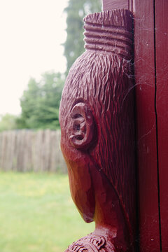 arving on school Marae in Mangakino Waikato Aotearoa New Zealand