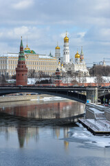 Obraz premium The Moscow Kremlin.