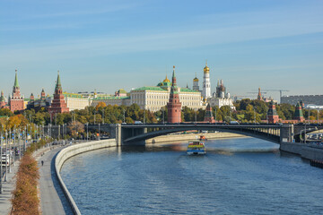 The Moscow Kremlin.