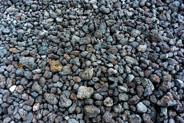 Volcanic Pebbles Natural Background