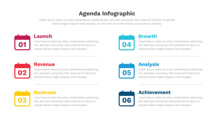 Agenda Infographic Template