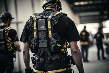 Exoskeletons are devices that allow workers to get most efficiency on work, generative ai