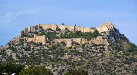 Fototapeta na wymiar Softa Castle - mersin - TURKEY