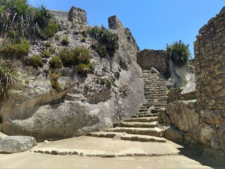 machu picchu ruins of the ancient fortress peru