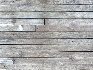 Wood tiled planks texture background texture, close up, detail. Grey old horizontal oriented floor wall boards, wooden abstract textured backdrop.