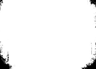 Rustic grunge texture with grain and stains. Abstract noise background. PNG graphic illustration with transparent background.