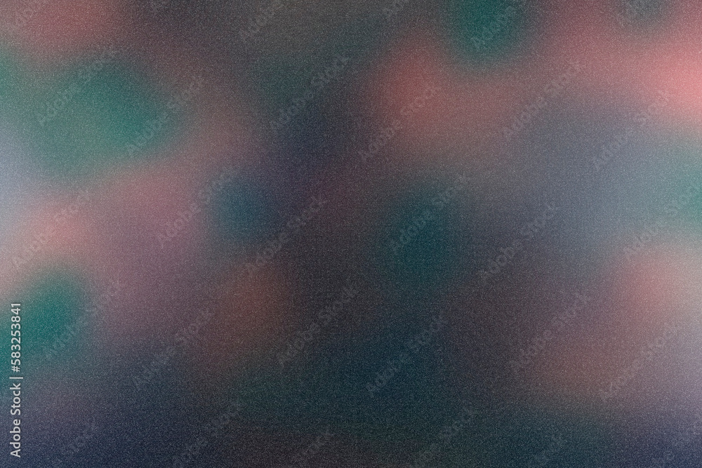 Aufkleber abstract blurred grainy gradient background texture. colorful digital grain soft noise effect patter
