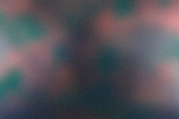 Abstract blurred grainy gradient background texture. Colorful digital grain soft noise effect...