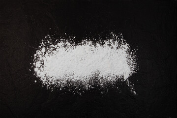 Silicon dioxide powder or Silica. Food additive E551
