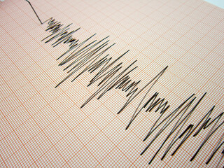       Seismograph and earthquake. A seismograph that records the seismic activity of an earthquake....