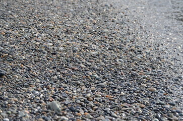 pebbles on the beach