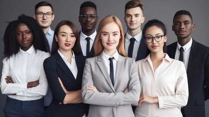 Collaboration in the Workplace: A Multicultural Team Triumphs. Generative AI.