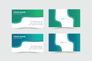  corporate business card, name card template ,horizontal simple clean layout design template , Futuristic business card design. Modern shape with abstract  Luxury dark gradient background.  card