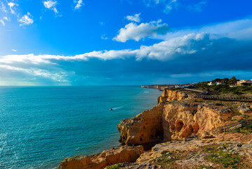 Fototapeta na wymiar Carvoeiro, Lagoa (Algarve, Portugal)