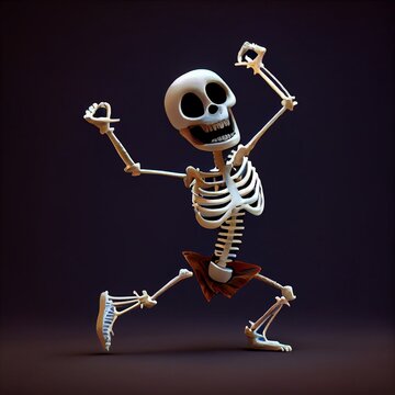 Character Rotation Skelleton Skelleton-Bilder: Stock-Fotos & -Videos. | Adobe Stock
