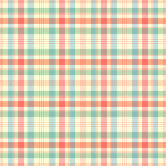 Easter plaid tartan