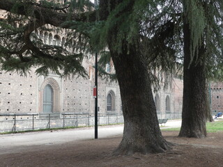 Italienischer Park in Mailand