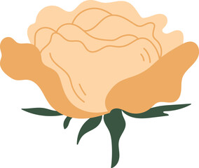 Decorative rose for bouquet