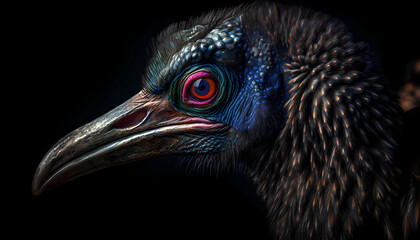Fototapeta premium Close-up of a Cassowary