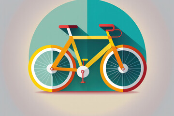 Bicycle icon bike vector symbol