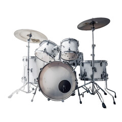Fototapeta na wymiar drums, drum kit, transparent background png