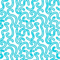 Abstract stripes doodle seamless festive ribbons pattern for wrapping paper and fabrics and linens and kids