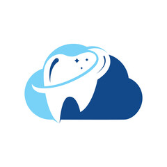 Dental logo Png design. Dental Clinic Logo Teeth abstract design png template.	