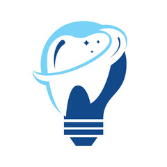 Dental logo Png design. Dental Clinic Logo Teeth abstract design png template.	