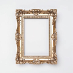 large art frame - picture frame on wall - gold white frame - gallery style