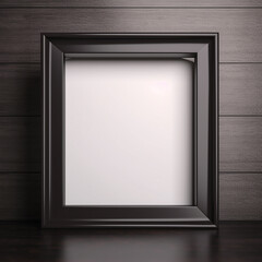 large art frame - picture frame on wall - black frame - gallery style
