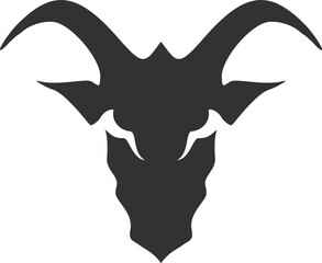 Goat symbol design