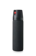 Pepper spray on white background