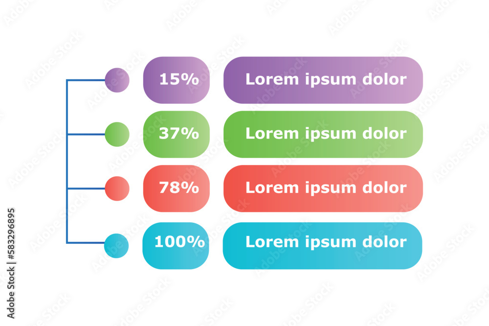 Poster info scheme concept. structure and element for dashboard. infographics, interface for programs and a