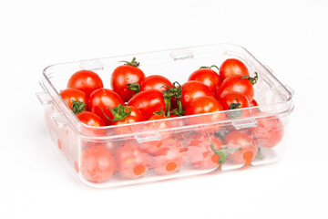 This is a picture of cherry tomatoes.