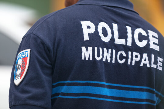 French municipal police officer