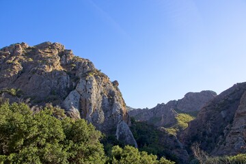 On a warm Sunday, we went to Malibu Creek State Park, nestled in the Santa Monica Mountains just over a ridge from the Pacific Ocean near Calabasas