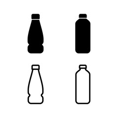 Bottle icon vector illustration. bottle sign and symbol