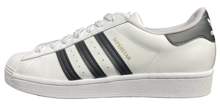 Adidas Superstar sneaker.
