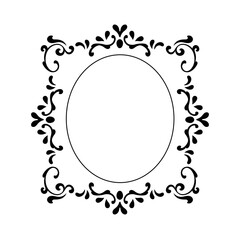 oriental  damask patterns for greeting cards and wedding invitations.