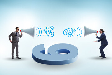 Argument over the numbers 9 and 6