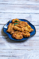 perkedel jagung, bakwan jagung or corn fritters
