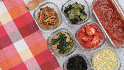 家庭料理・作り置きのおかず・お弁当　イメージ