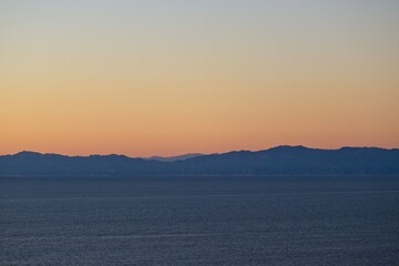 Standing on the edge of the cliffs of Palos Verdes looking out at a panoramic view of the Santa Monica Bay