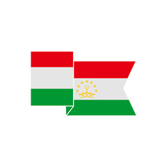 Tajikistan flags icon set, Tajikistan independence day icon set vector sign symbol